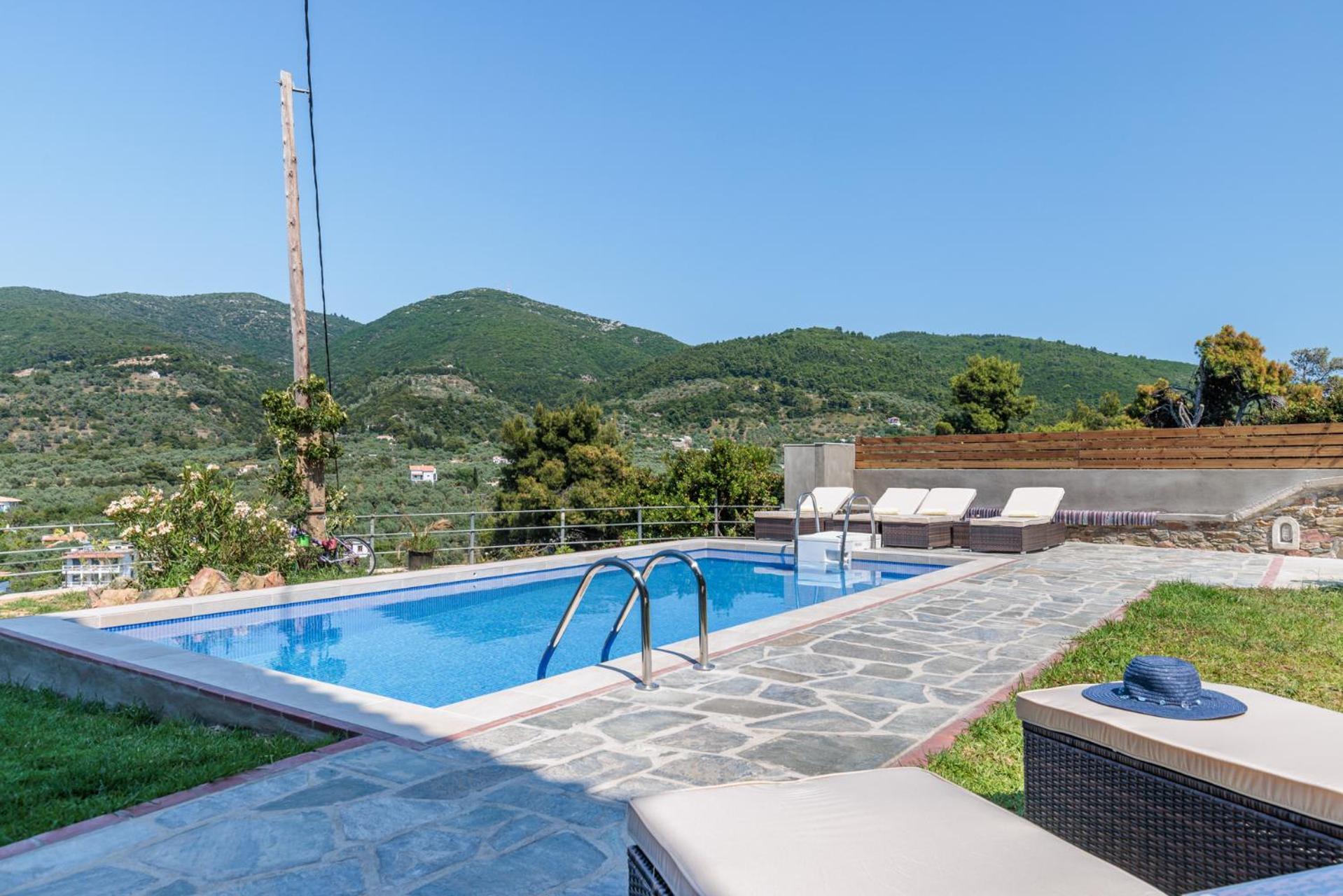 Villa Pavlos Szkópelosz Kültér fotó