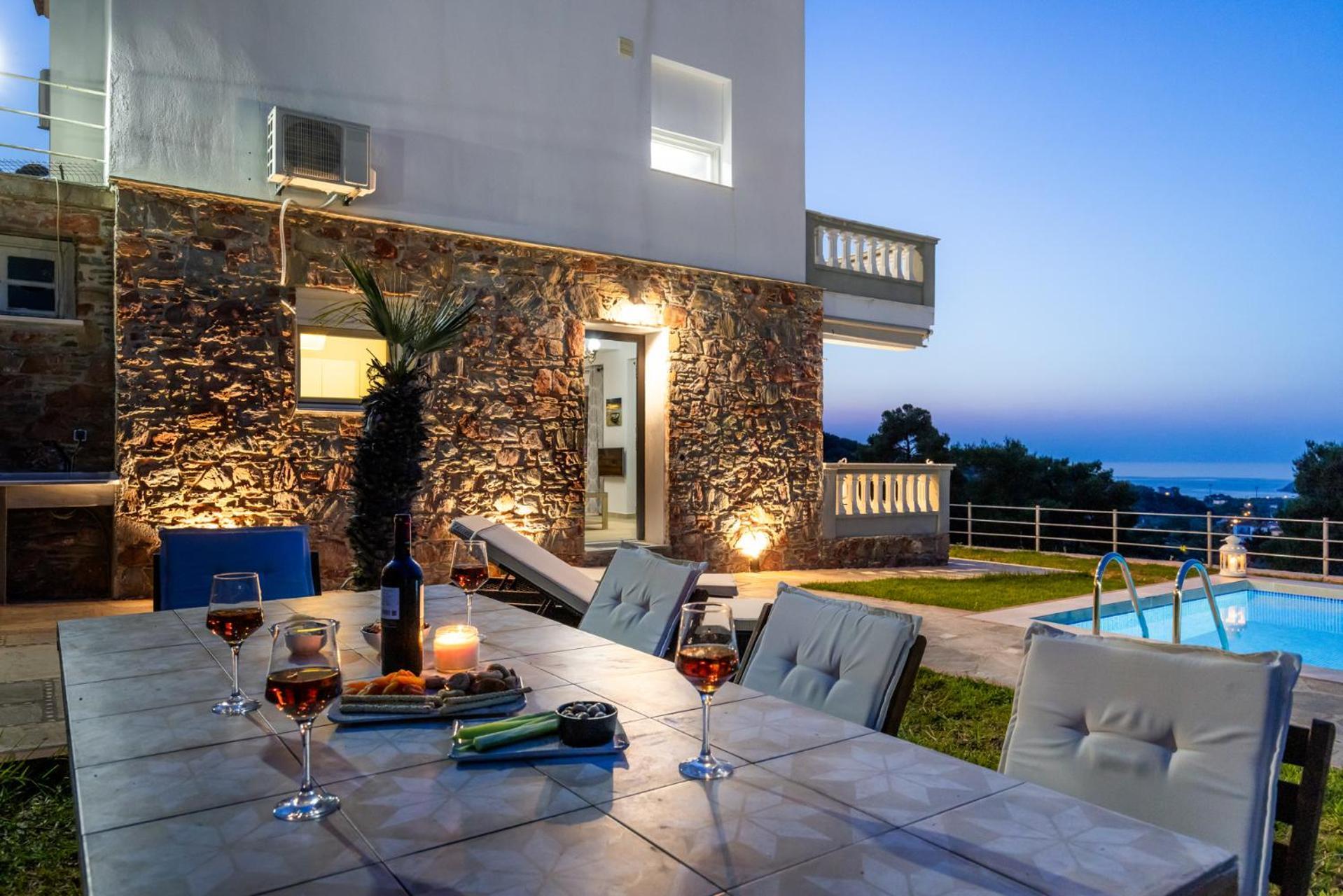 Villa Pavlos Szkópelosz Kültér fotó
