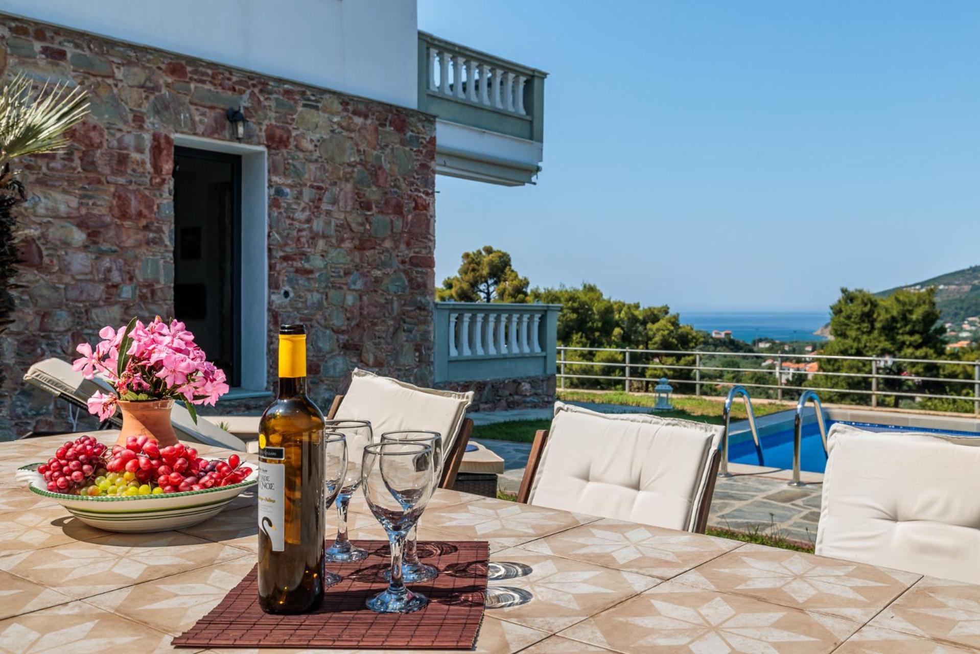 Villa Pavlos Szkópelosz Kültér fotó