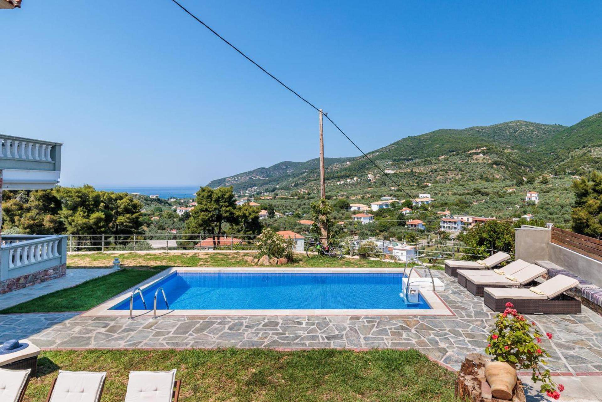 Villa Pavlos Szkópelosz Kültér fotó
